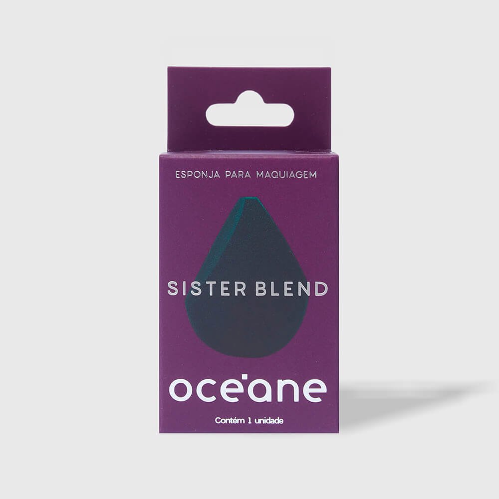 Kit Esponjas de Maquiagem - Flat Blend e Sister Blend Verde Océane Purple (2 Produtos) Verde 5
