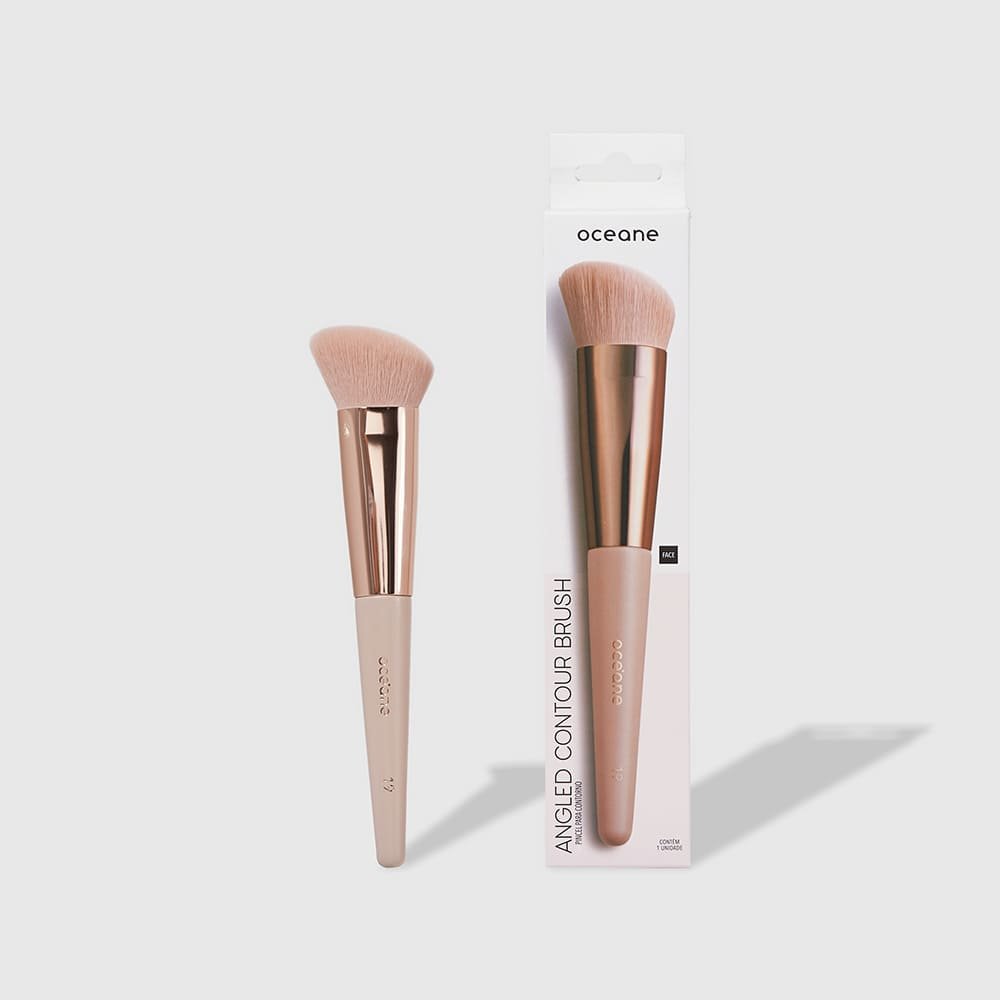 Pincel de Maquiagem para Contorno - Angled Contour Brush Ocn19 ÚNICO 9