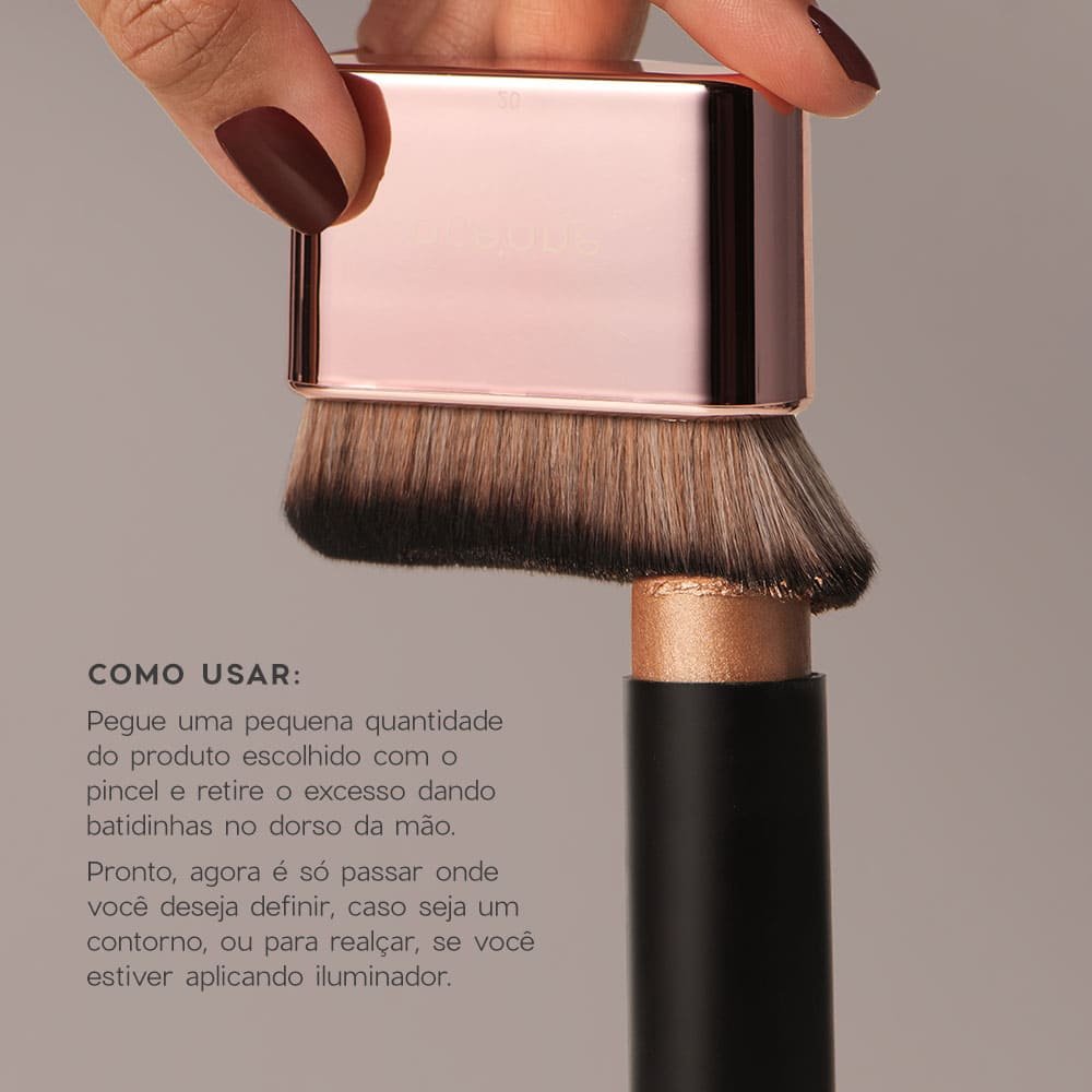 Pincel de Maquiagem Multifuncional - Sculpting Brush Ocn20 ÚNICO 7