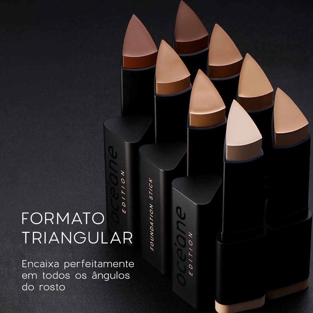 Base em Bastão Escura Semi-Matte - Foundation Stick Espresso Océane Edition 8g Escura 7