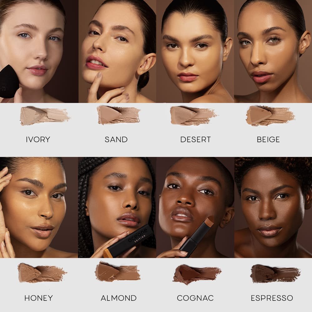 Base em Bastão Escura Semi-Matte - Foundation Stick Cognac Océane Edition 8g Cognac 5