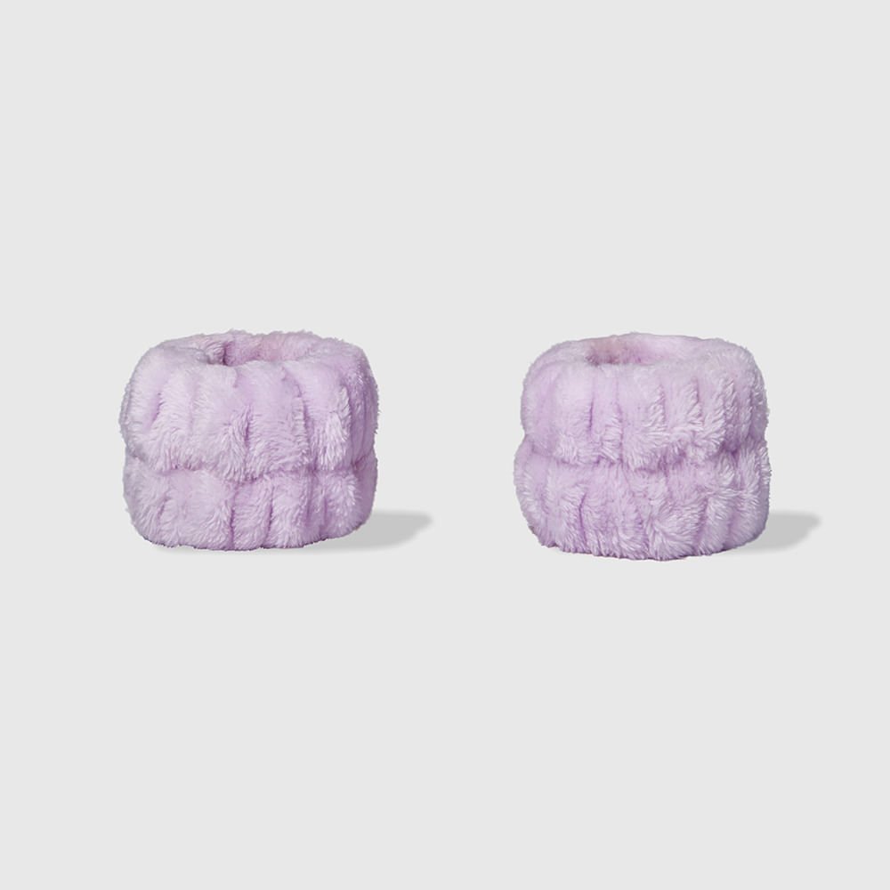 Faixa de Pulso Lilás - Skincare Wristband Roxo 4