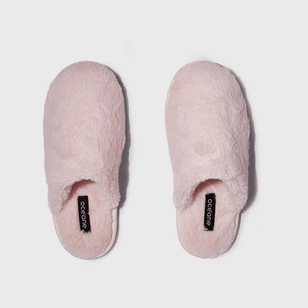 Pantufa Rosa Slipper Tamanho M (34/35/36) Rosa 2