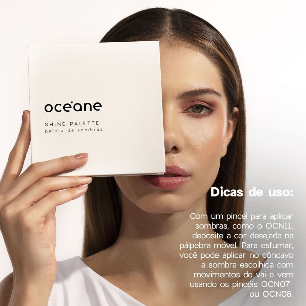 Paleta de Sombras - Shine Palette Océane Limited 20g Multicores 6