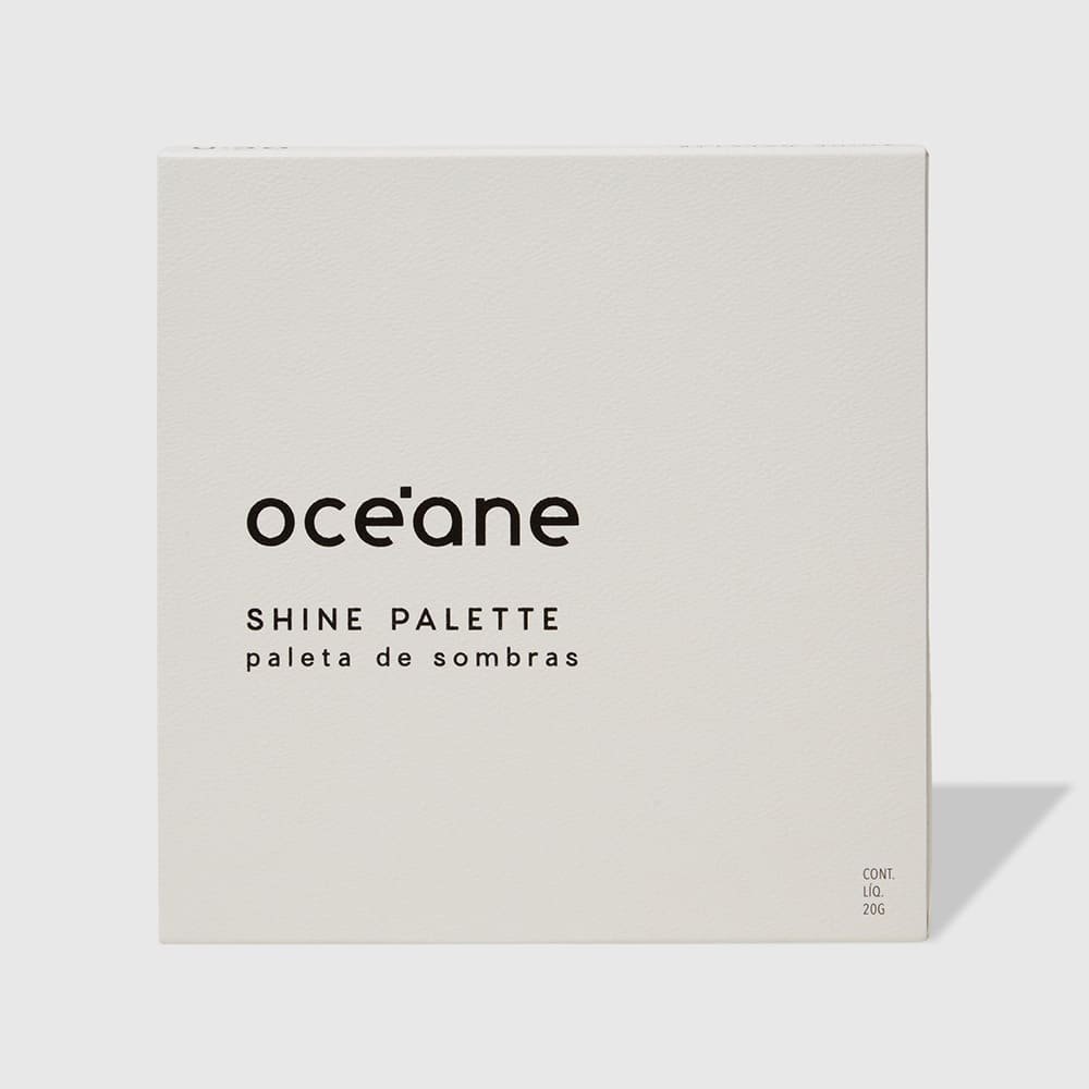 Paleta de Sombras - Shine Palette Océane Limited 20g Multicores 8