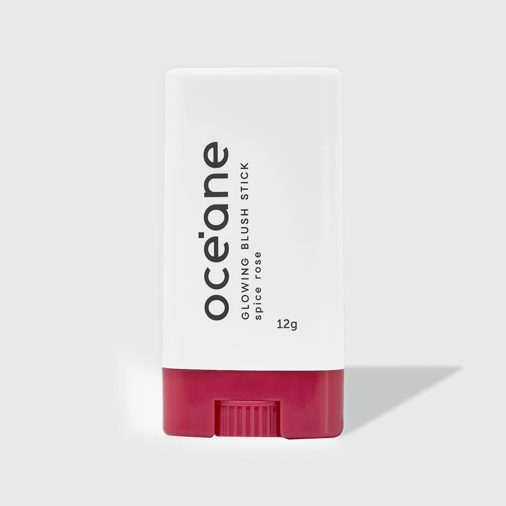 Blush em Bastão Rosa - Glowing Blush Stick Spice Pink Océane Limited 12g Spice Pink 8