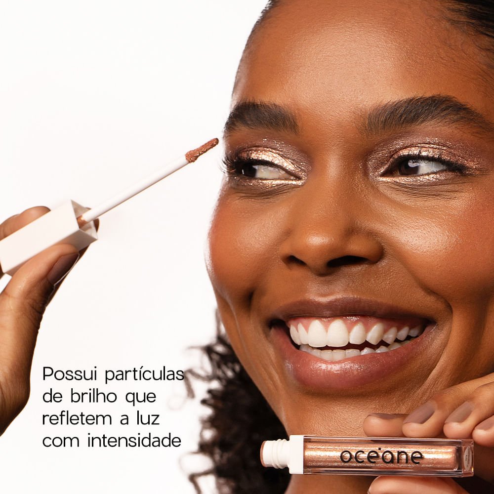 Kit Blush em Bastão Laranja + Sombra Líquida Quartzo Océane Limited (2 Produtos) ÚNICO 7