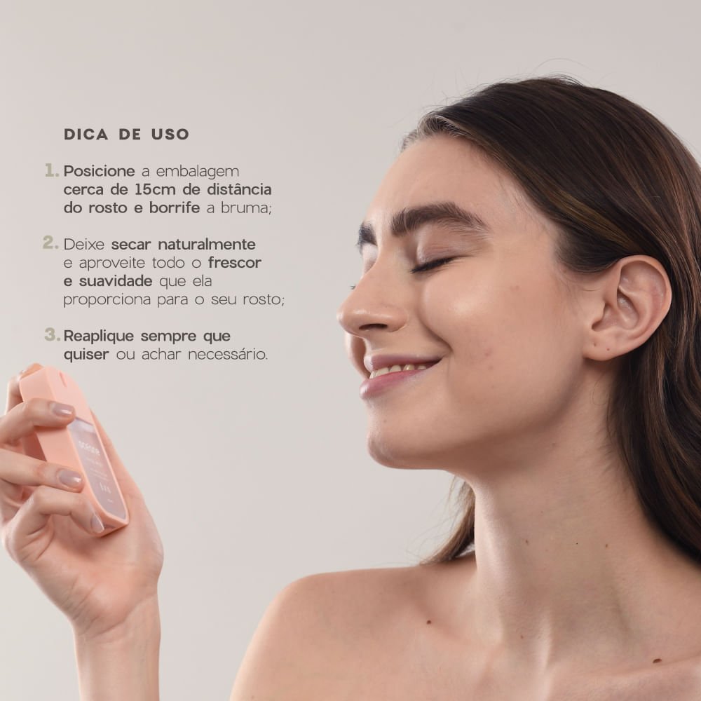 Kit Nécessaire Puffer + Desodorante + Creme para Mãos + Bruma Facial Travel (4 Produtos) ÚNICO 4