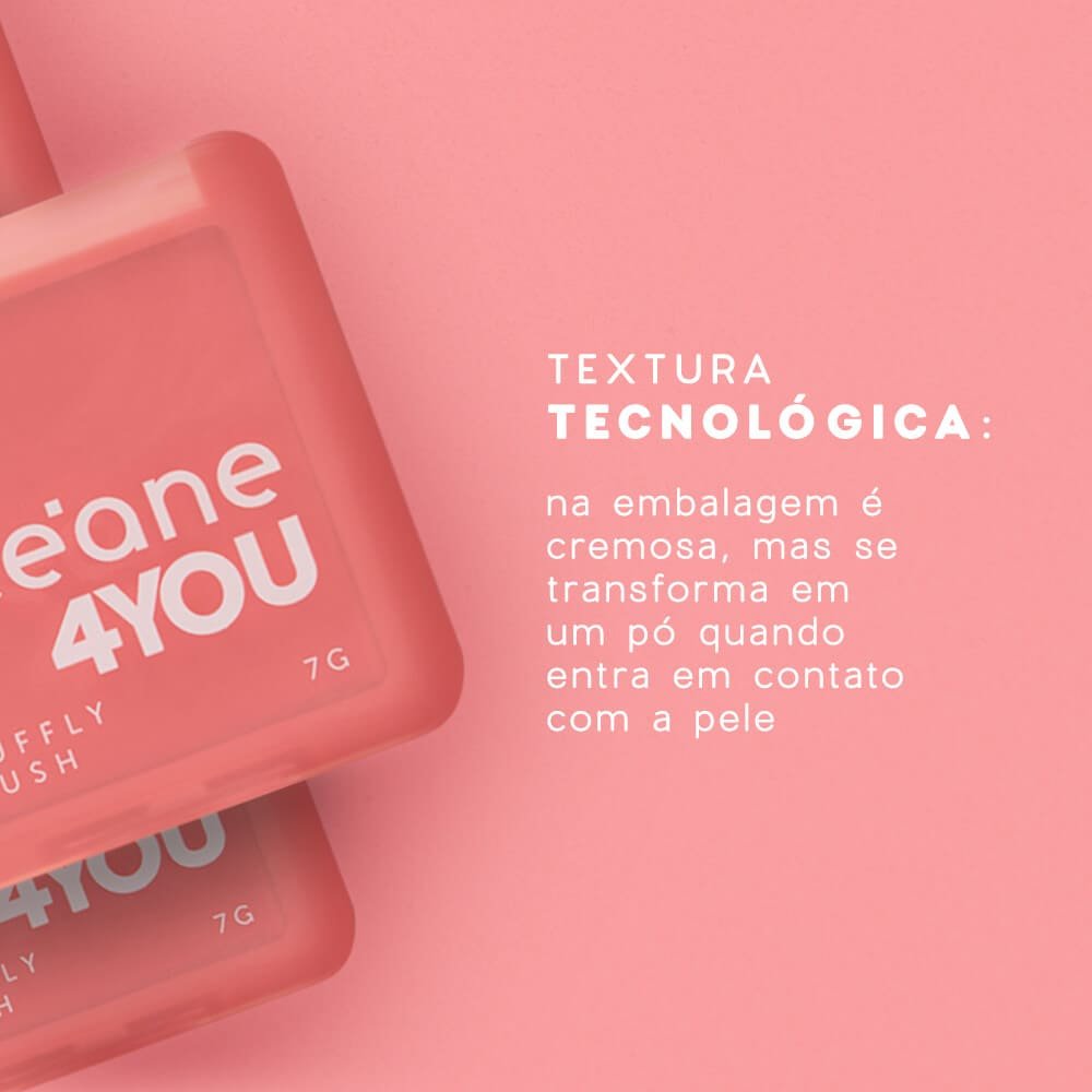 Kit Trio de Sombras + Blush Cremoso Coral + Mini Lip Oil 4you (3 Produtos) ÚNICO 5