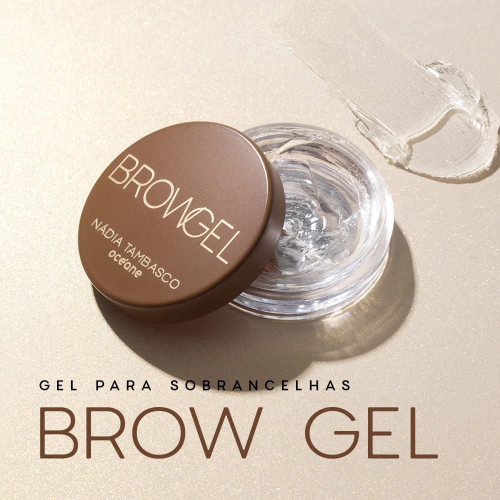 Gel para Sobrancelhas Nádia Tambasco By Océane - Brow Gel 7g ÚNICO 2