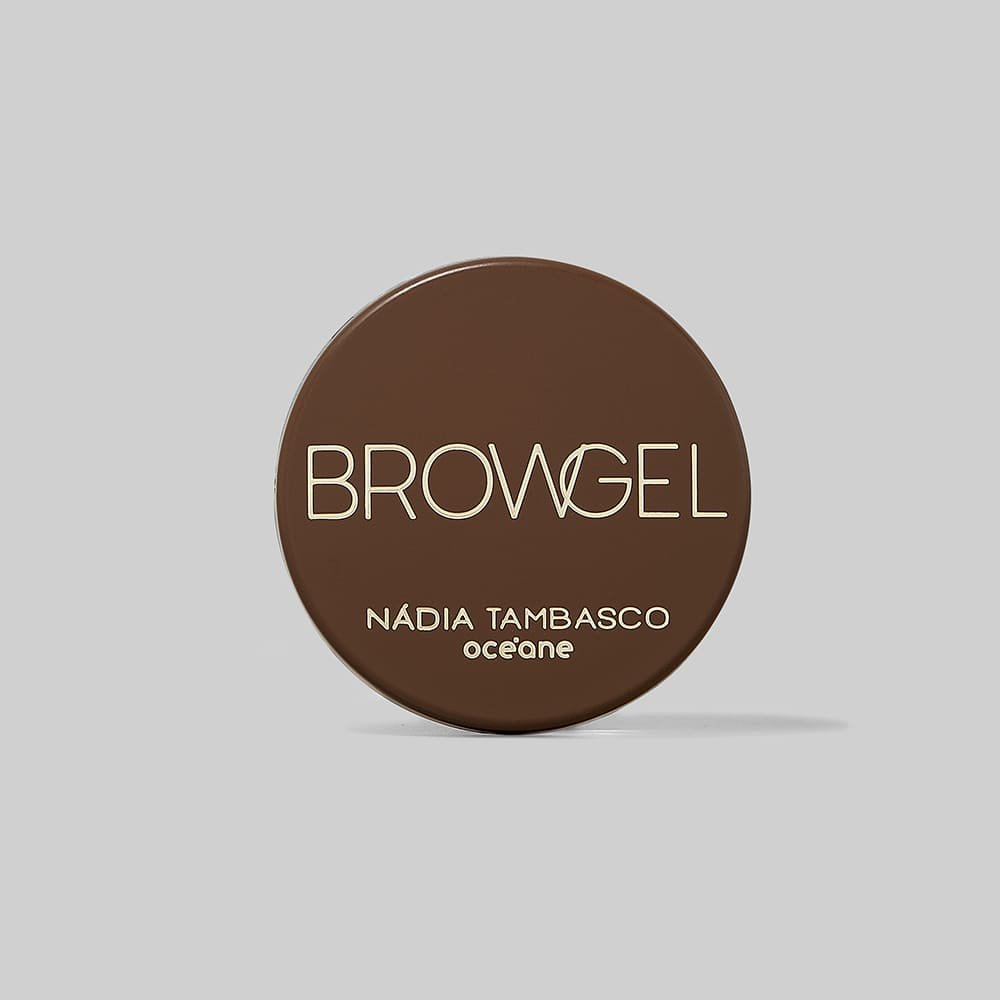 Gel para Sobrancelhas Nádia Tambasco By Océane - Brow Gel 7g ÚNICO 9