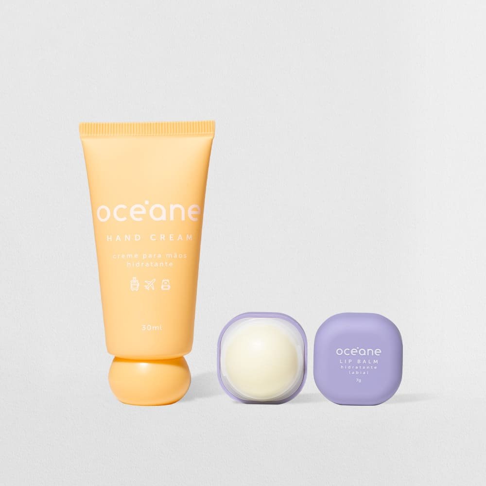 Kit Creme para Mãos + Hidratante Labial Travel (2 Produtos) ÚNICO 1