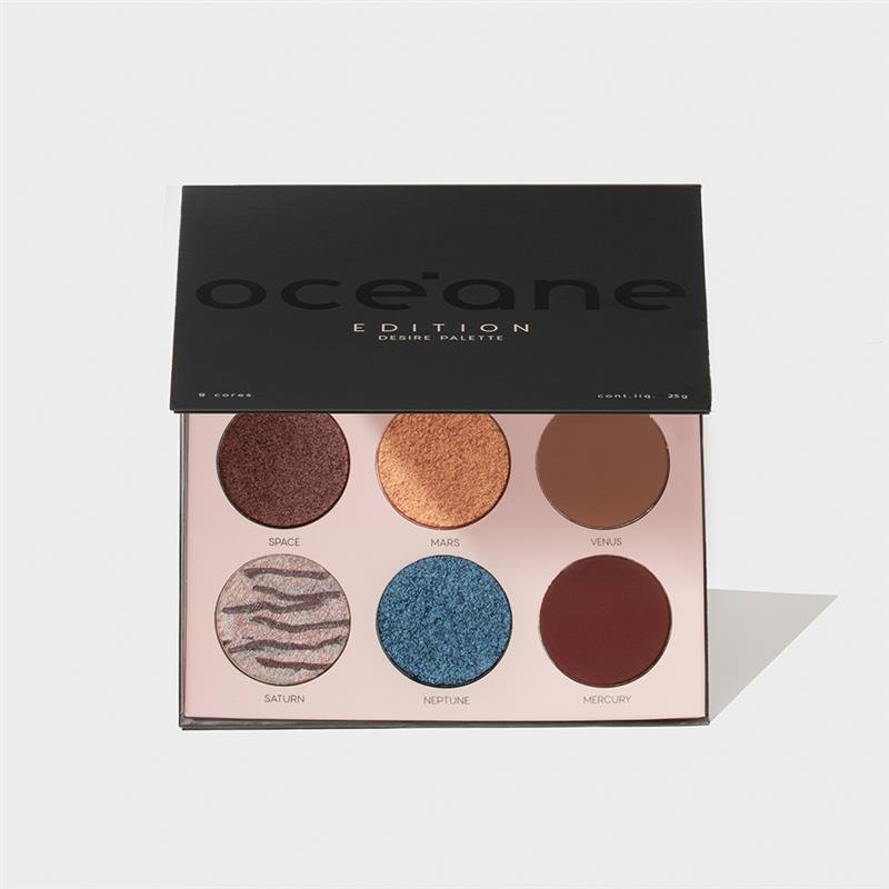 Paleta de Sombras - Desire Palette Océane Edition 25g Multicores 8