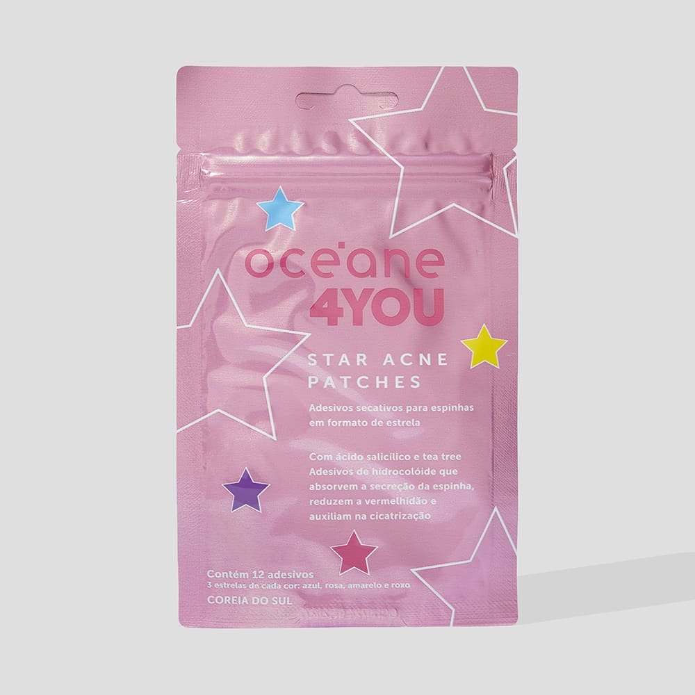 Adesivos Secativos para Espinhas com Ácido Salicílico - Star Acne Patches 4you 12un ÚNICO 8