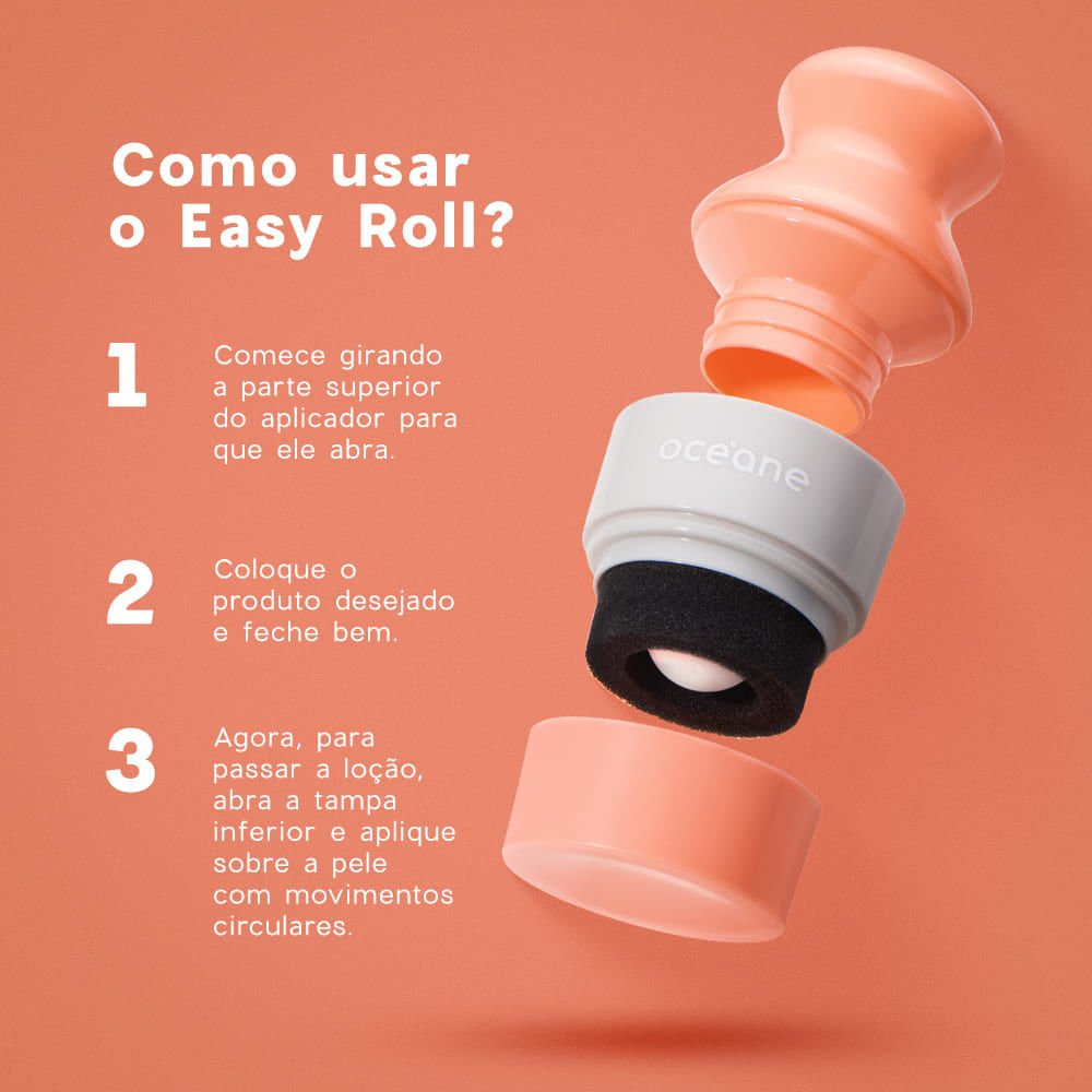 Kit Easy Roll + Creme Hidratante Corporal Sleep (2 Produtos) ÚNICO 5