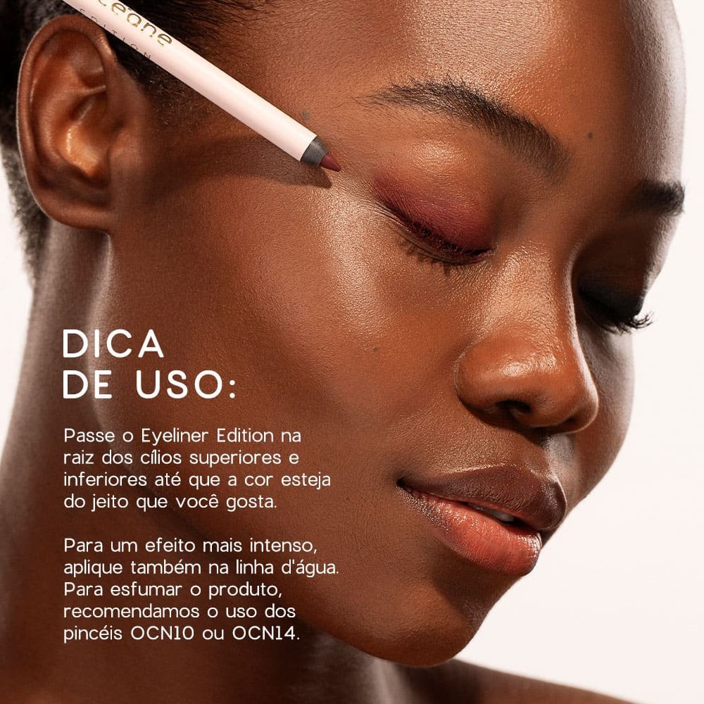 Lápis para Olhos Bordô - Eyeliner Ruby Océane Edition 1,2g Bordô 5