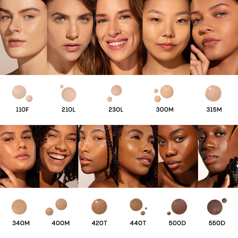 Base Fluida com Proteção Fps 30 - Skin Tint 420t Océane Edition 30ml 420T 2