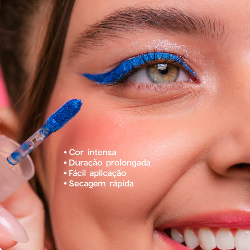 Sombra Líquida Azul - Liquid Eyeshadow Epic 4you 2g Epic 3