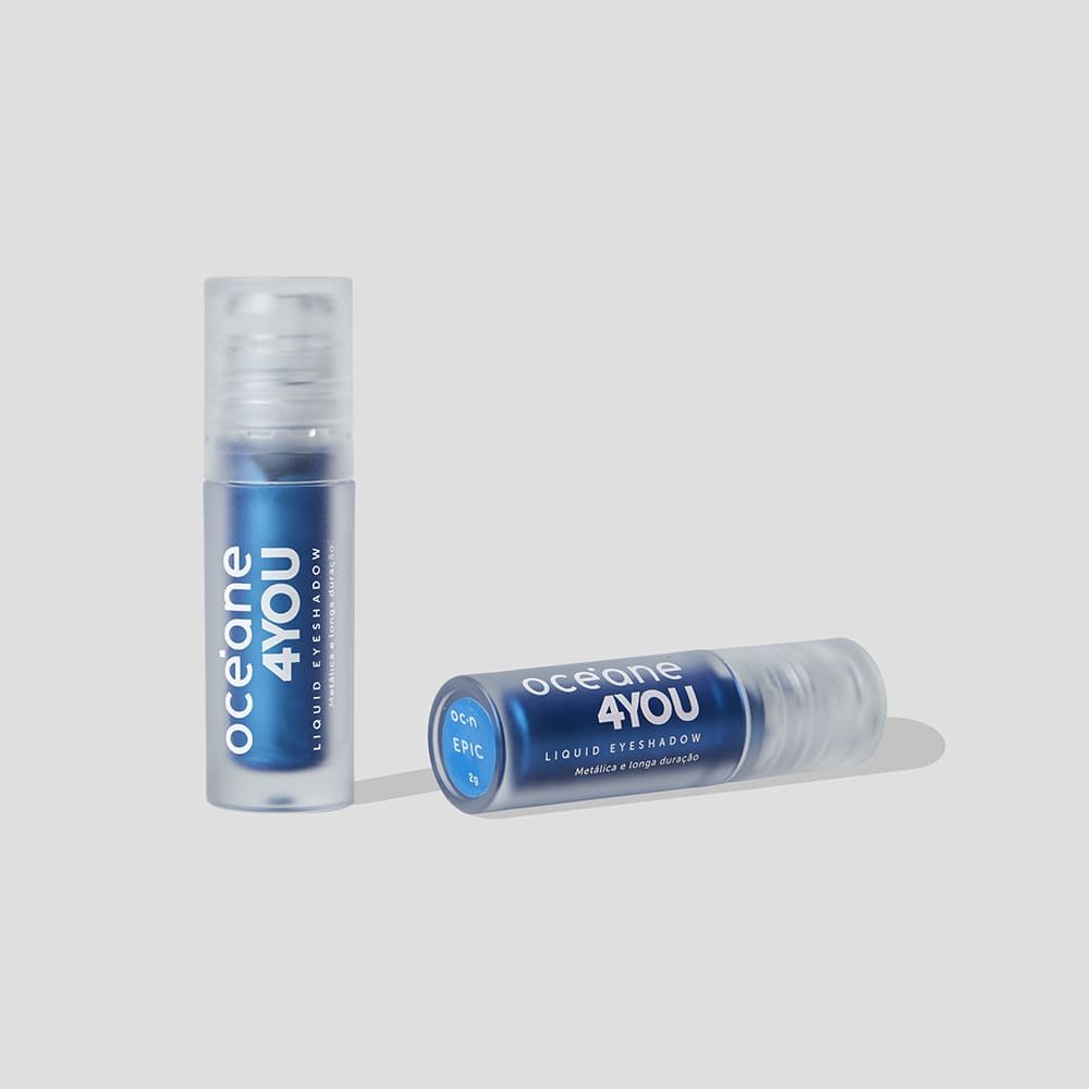 Sombra Líquida Azul - Liquid Eyeshadow Epic 4you 2g Epic 7