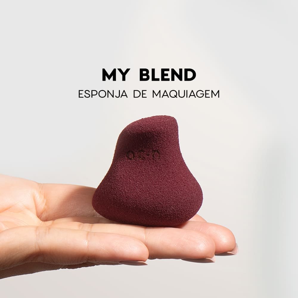 Kit Esponjas de Maquiagem - My Blend Vinho Océane Edition (3 Unidades) ÚNICO 2