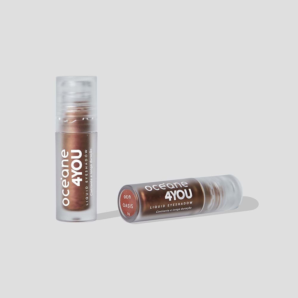 Sombra Líquida Cobre - Liquid Eyeshadow Oasis 4you 2g Cobre 7