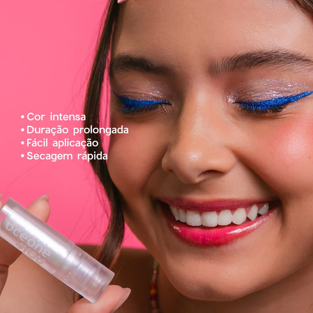 Sombra Líquida Branca - Liquid Eyeshadow Lust 4you 2g Branco 3