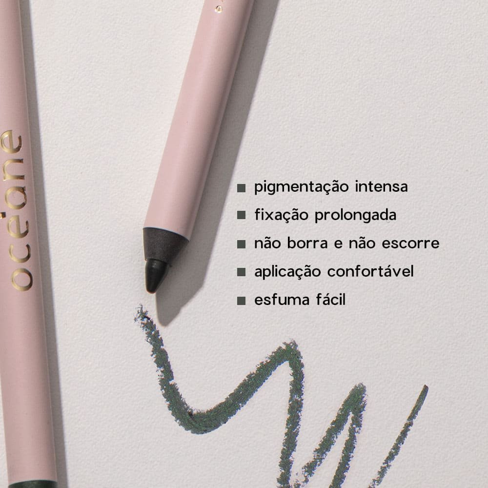 Lápis para Olhos Verde - Eyeliner Olive Océane Edition 1,2g Verde 2