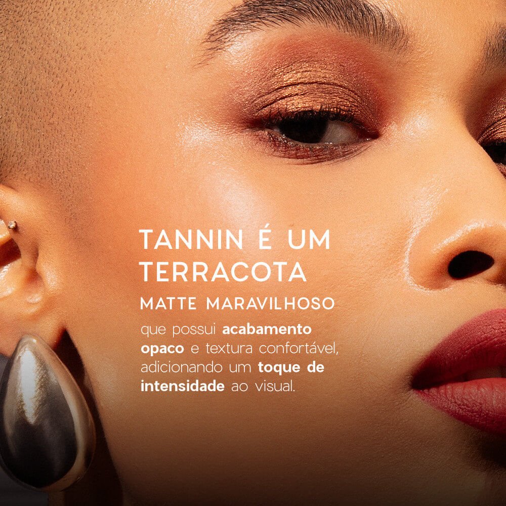 Kit Sombra Líquida Terracota Batom Terracota Matte Océane Edition Terracota 6