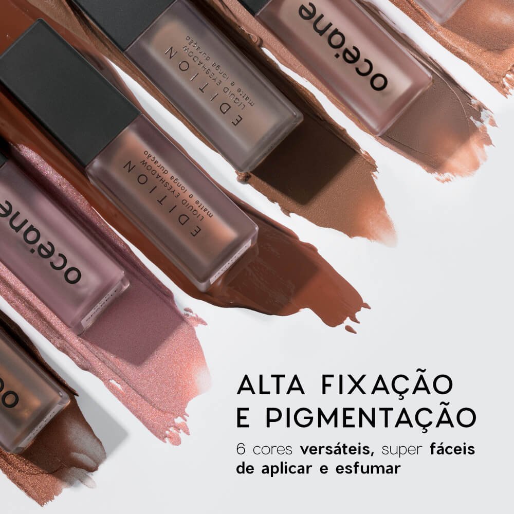 Kit Sombra Líquida Terracota Batom Terracota Matte Océane Edition Terracota 7