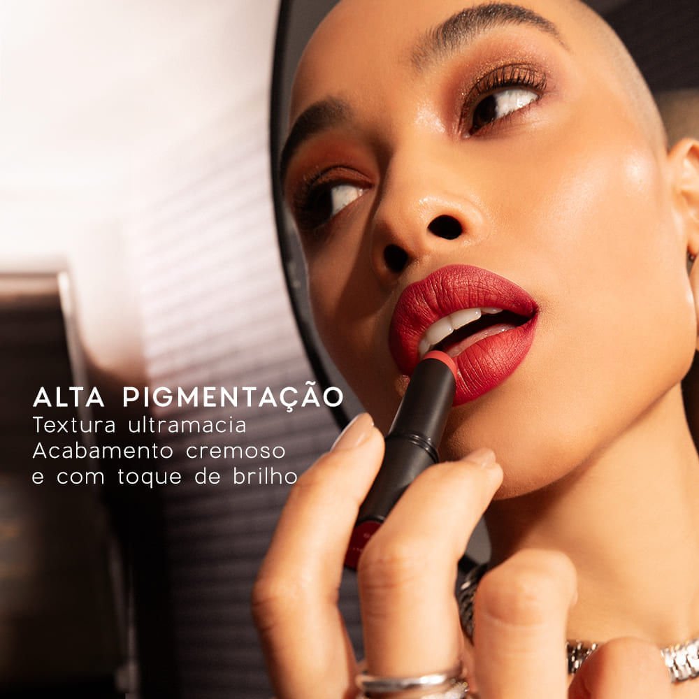 Batom Terracota Matte - The Lipstick Cinnamon Océane Edition 3,2g Terracota 3