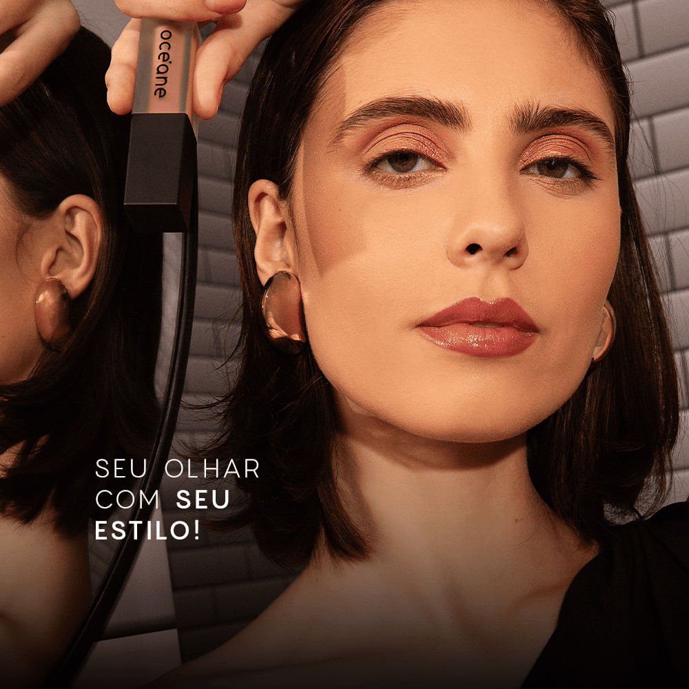 Sombra Líquida Rosa Matte - Liquid Eyeshadow Aura Océane Edition 4g Rosa 3