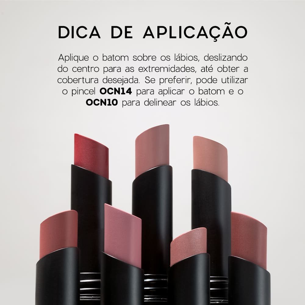 Batom Rosa Cremoso - The Lipstick Hibiscus Océane Edition 3,2g Rosa 7