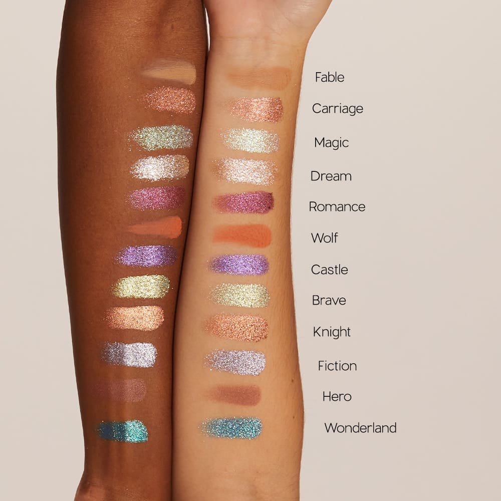 Kit Paleta Multifuncional Fairytale + Lápis para Olhos Bordô + Lápis Labial Vermelho Océane Edition (3 Produtos) ÚNICO 4