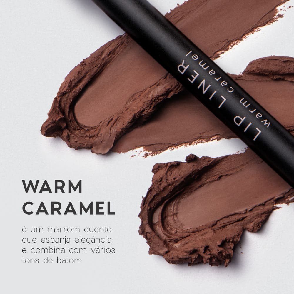 Lápis de Contorno Labial Marrom - Lip Liner Warm Caramel Océane Edition 1,2g Marrom 4