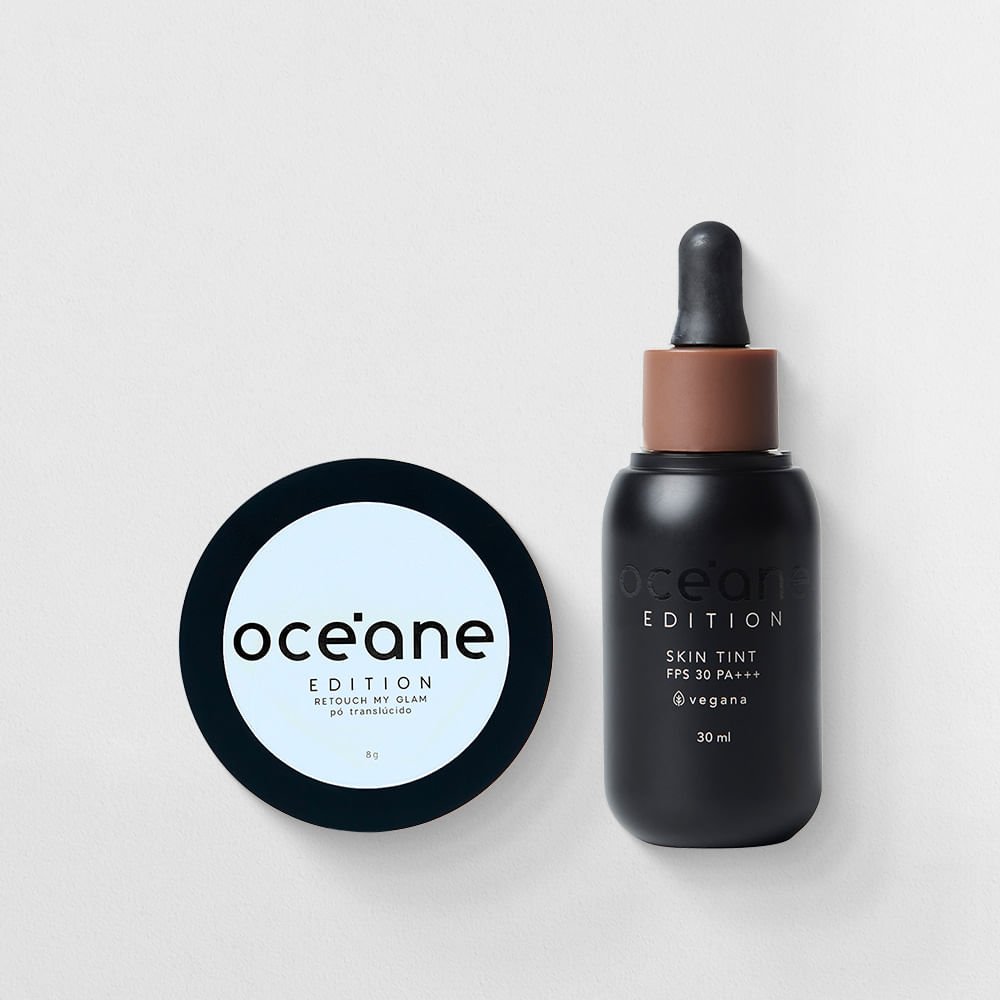 Kit Base Fluida 420t + Pó Compacto Océane Edition (2 Produtos) ÚNICO 1