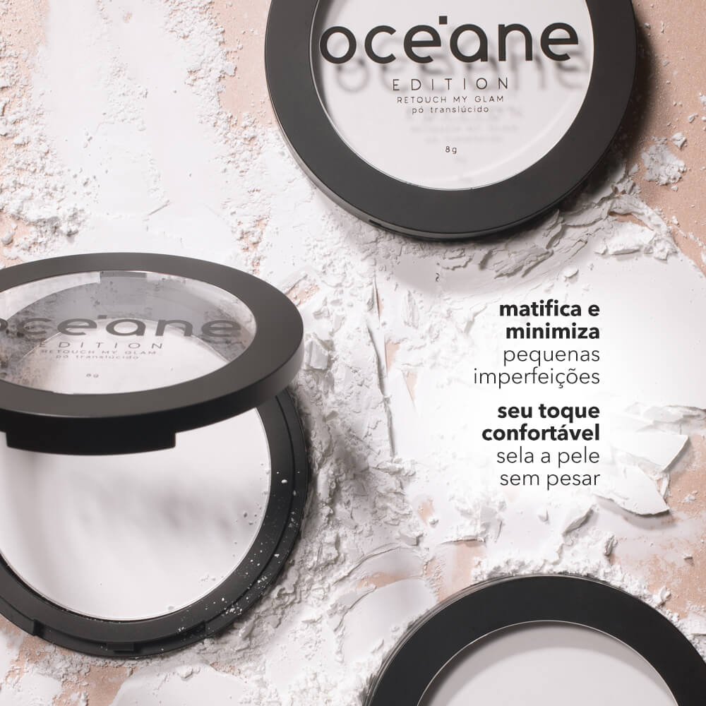 Kit Base Fluida 420t + Pó Compacto Océane Edition (2 Produtos) ÚNICO 7