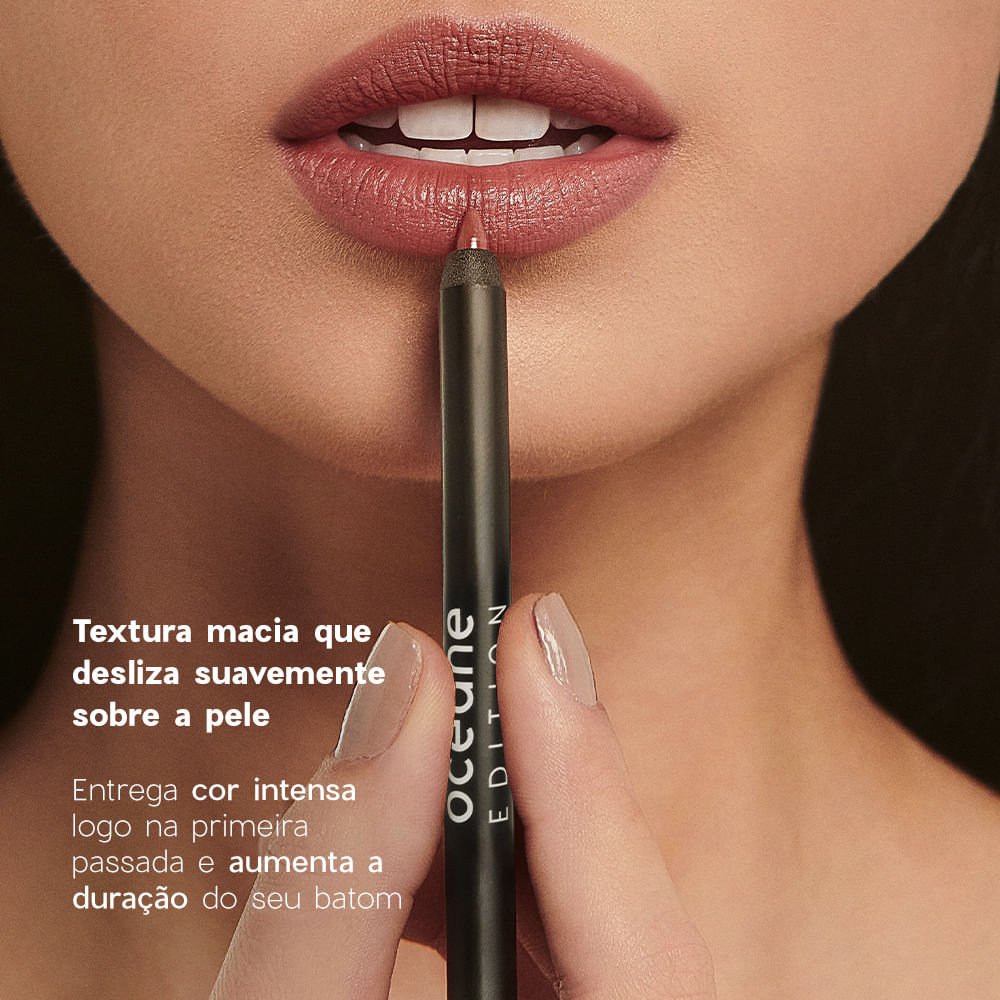 Kit Lápis Labial Nude + Batom Nude Océane Edition (2 Produtos) ÚNICO 3