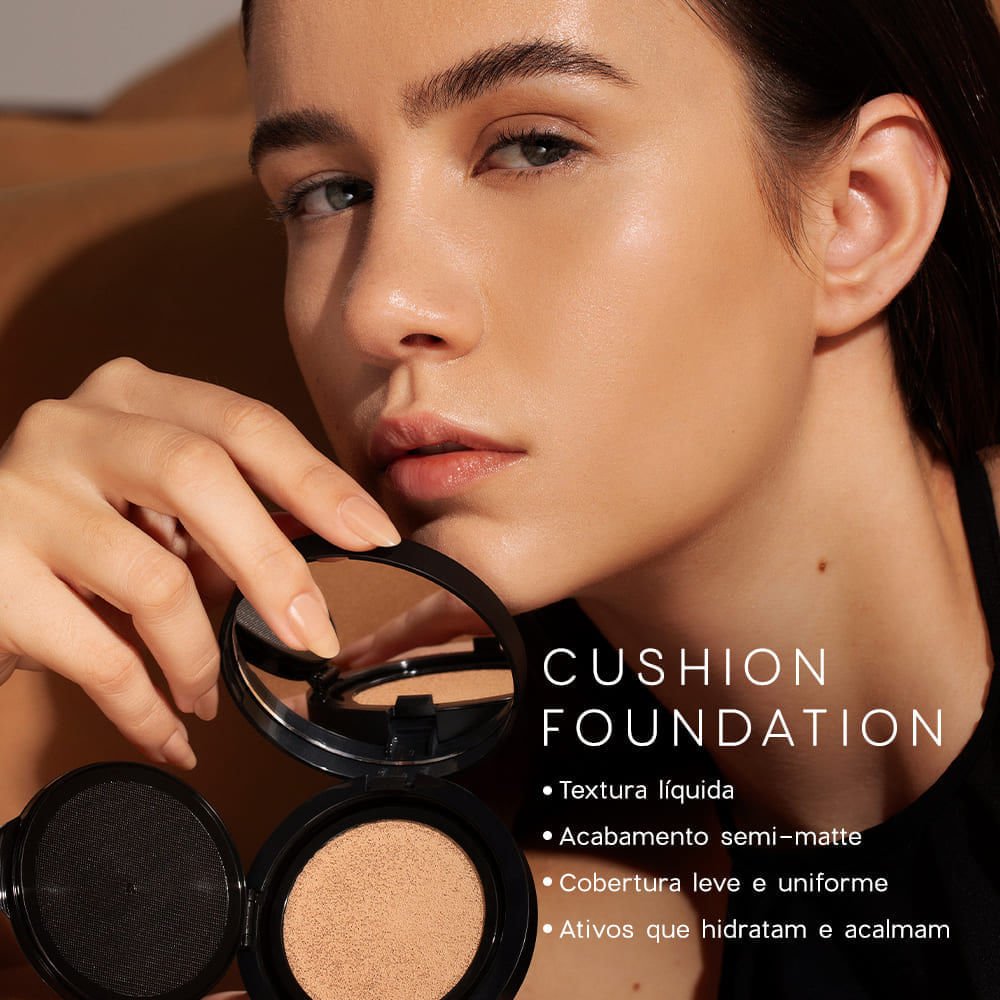 Base Líquida Clara Semi-Matte - Cushion Foundation 10 Océane Edition 12g Cor 10 2