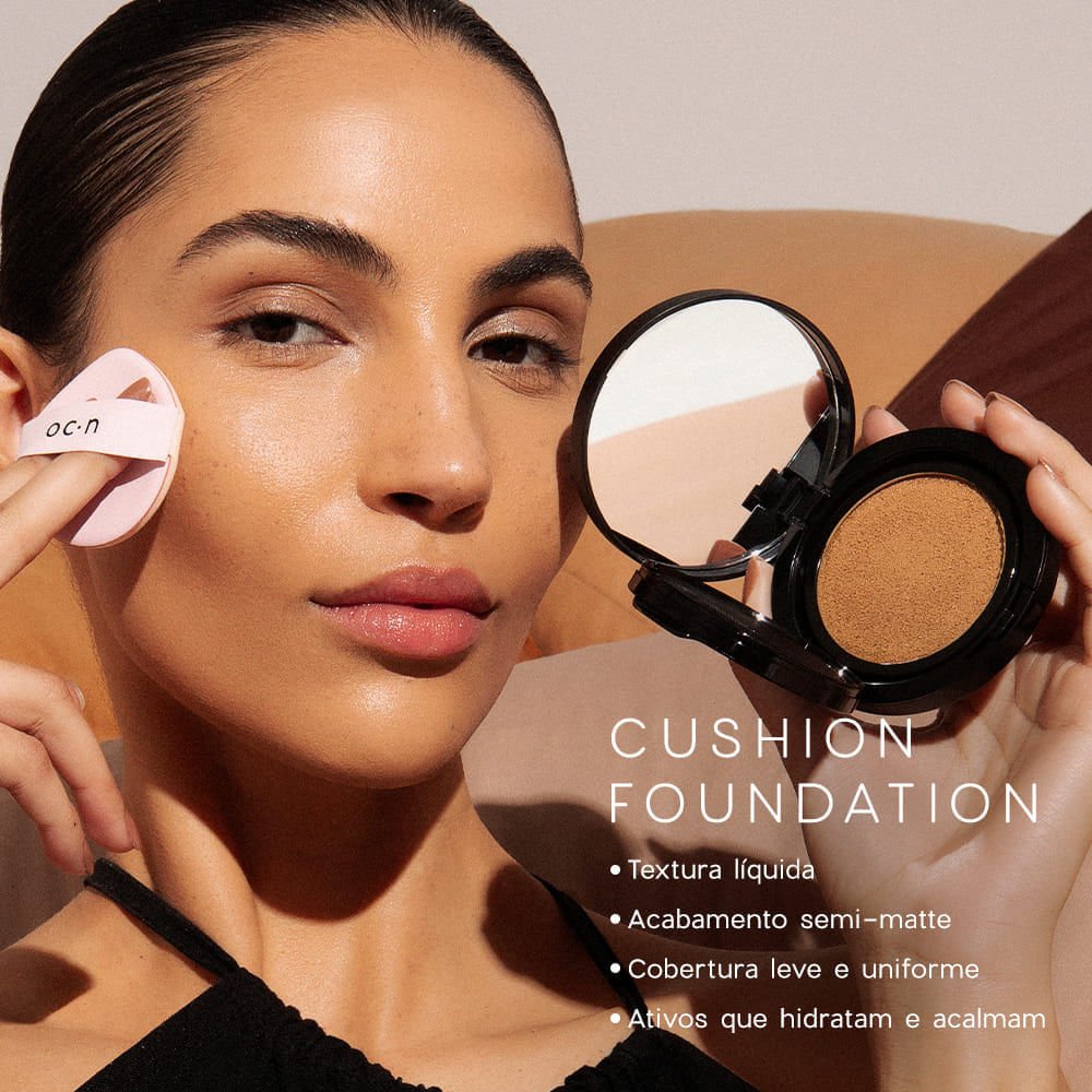 Base Líquida Média Semi-Matte - Cushion Foundation 40 Océane Edition 12g Cor 40 2