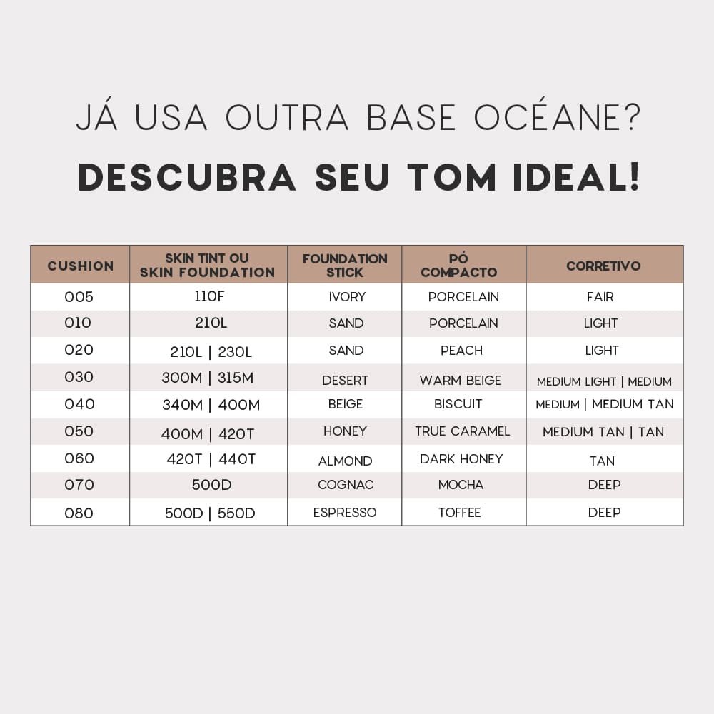 Base Líquida Média Semi-Matte - Cushion Foundation 40 Océane Edition 12g Cor 40 6