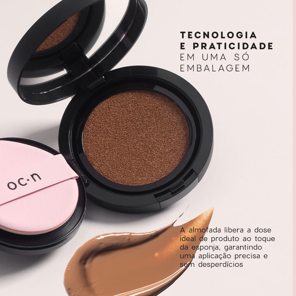 Base Líquida Escura Semi-Matte - Cushion Foundation 60 Océane Edition 12g Cor 60 3