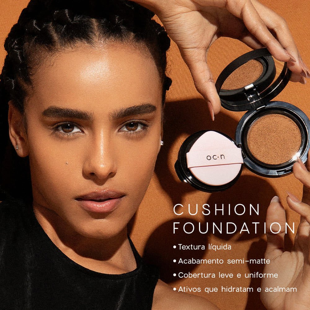 Base Líquida Média Semi-Matte - Cushion Foundation 50 Océane Edition 12g Cor 50 2
