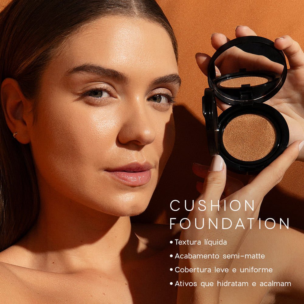 Base Líquida Média Semi-Matte - Cushion Foundation 30 Océane Edition 12g 030 2