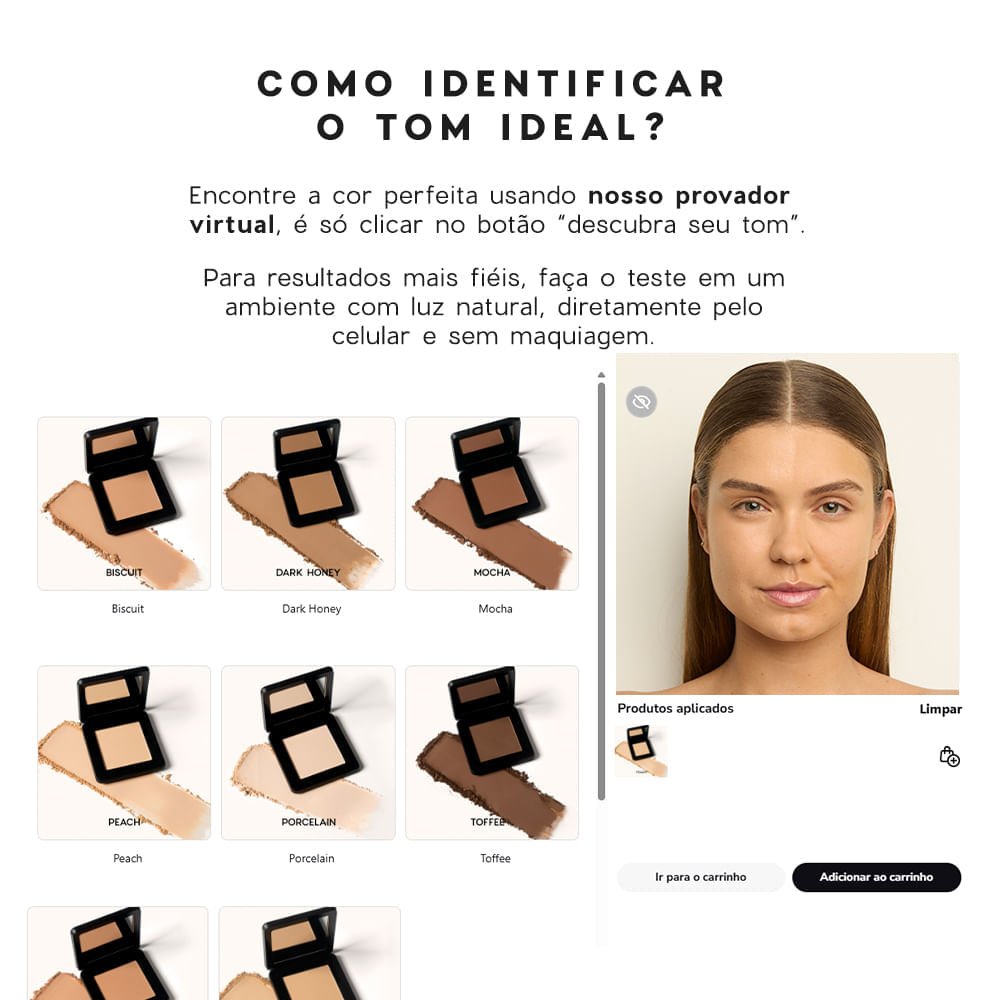 Pó Compacto Médio - Compact Powder Biscuit Océane Edition 8,5g Biscuit 8