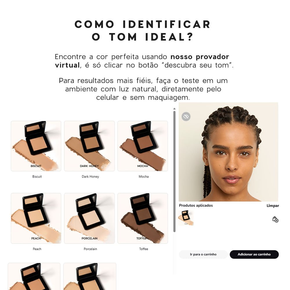 Pó Compacto Médio - Compact Powder True Caramel Océane Edition 8,5g True Caramel 8