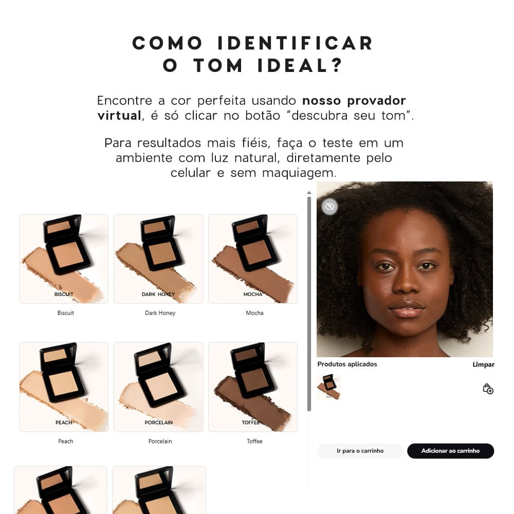 Pó Compacto Escuro - Compact Powder Toffee Océane Edition 8,5g Toffee 8