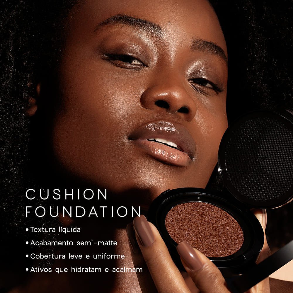 Base Líquida Escura Semi-Matte - Cushion Foundation 80 Océane Edition 12g Cor 80 2