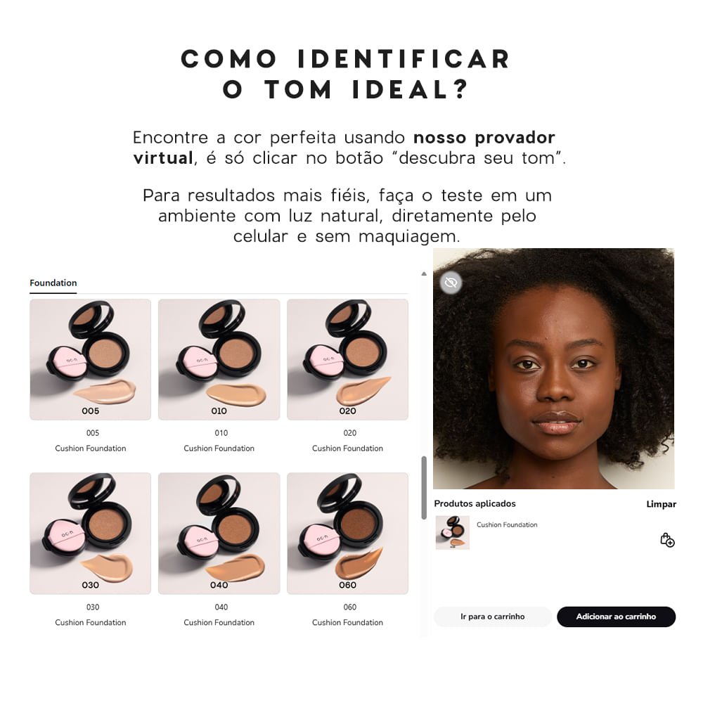 Base Líquida Escura Semi-Matte - Cushion Foundation 80 Océane Edition 12g Cor 80 8
