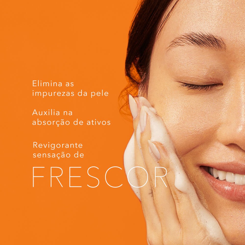 Kit Gel de Limpeza + Creme Hidratante Vitamina C (2 Produtos) ÚNICO 3