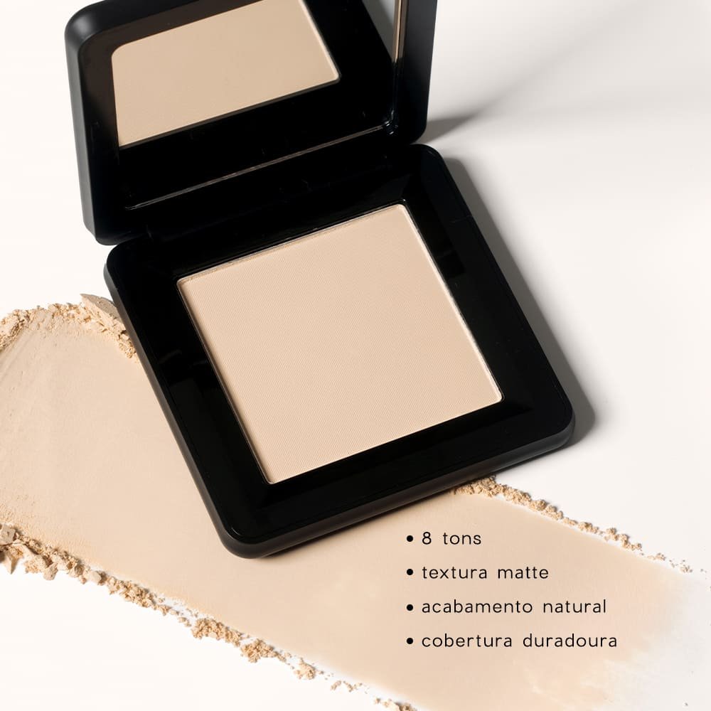 Kit Base Líquida Cushion 10 + Pó Compacto Porcelain Océane Edition (2 Produtos) ÚNICO 7